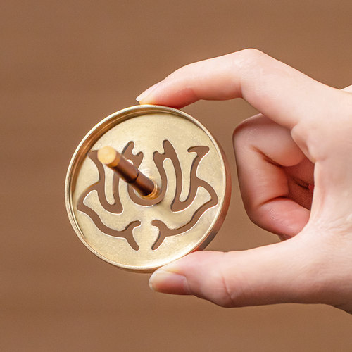 酸枝木香道装打香篆工具铜香勺香铲香筷香扫香灰压薰香用具篆膜