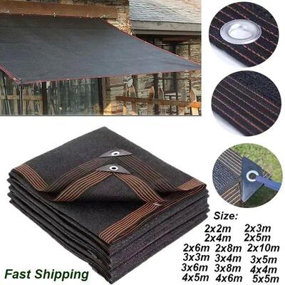 Black shading net, garden plant shading shed, greenhouse ver