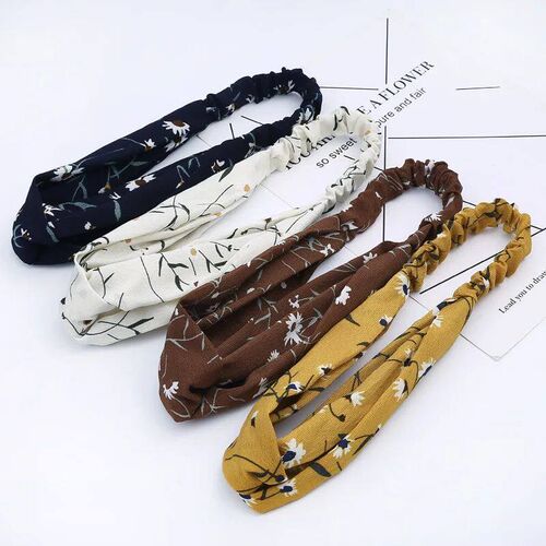Women Headband New Fashion Hair Bands Bohemian Cross Elastic