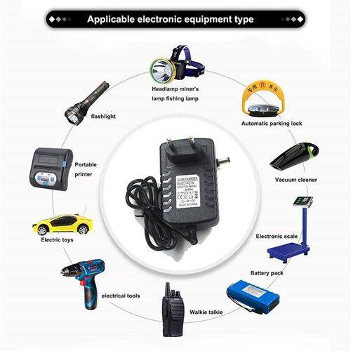 4.2V 8.4V 12.6V 16.8V 21V 2A DC 5.5mm Or 3.5mm Power Adapter