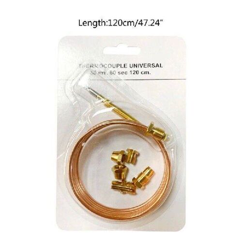 Universal Oven Thermocouple with 5pcs Fixed Part Fireplaces