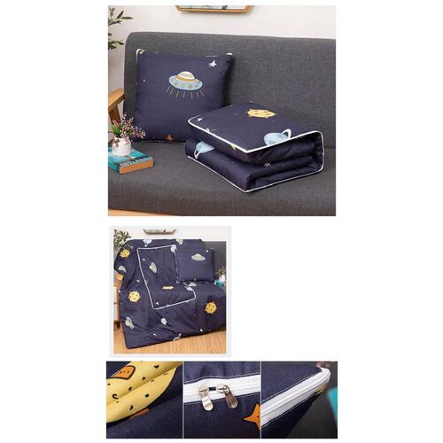 Drop Shipping new quilt blanket foldable throw pillow home o