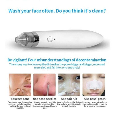 Blackhead remover beauty instrument electric cleanser facial
