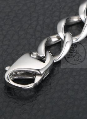 。Simple titanium steel mens personalized fashion brlet ten