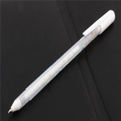White Ink 0.8MM Gel Pen Unisex Pen Gift For Kids Stationery