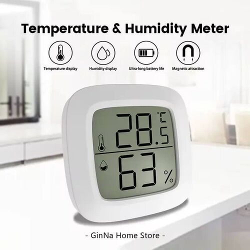 Mini LCD Digital Indoor Convenient Temperature Sensor Humidi