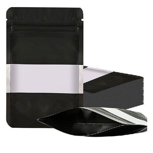 100Pcs Smell Proof Mylar Bags, Resealable Food Storage Bags