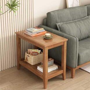 小实小桌子边几沙发客厅角几茶木几侧边柜卧NWT室床头易桌子简直