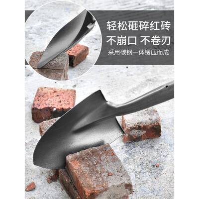 ITK锰铁锹钢种花工具艺小子铁铲挖土养铲花种菜除草农用花铲园松