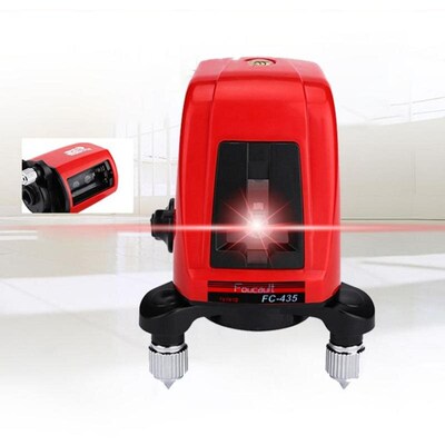 360 degree Laser Level 2 Line 1 Point Laser 635nm Slash Fun