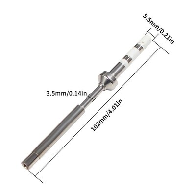 Toaiot Heat Insert Nut Iron Tip Heat Set Insert Tool Solderi