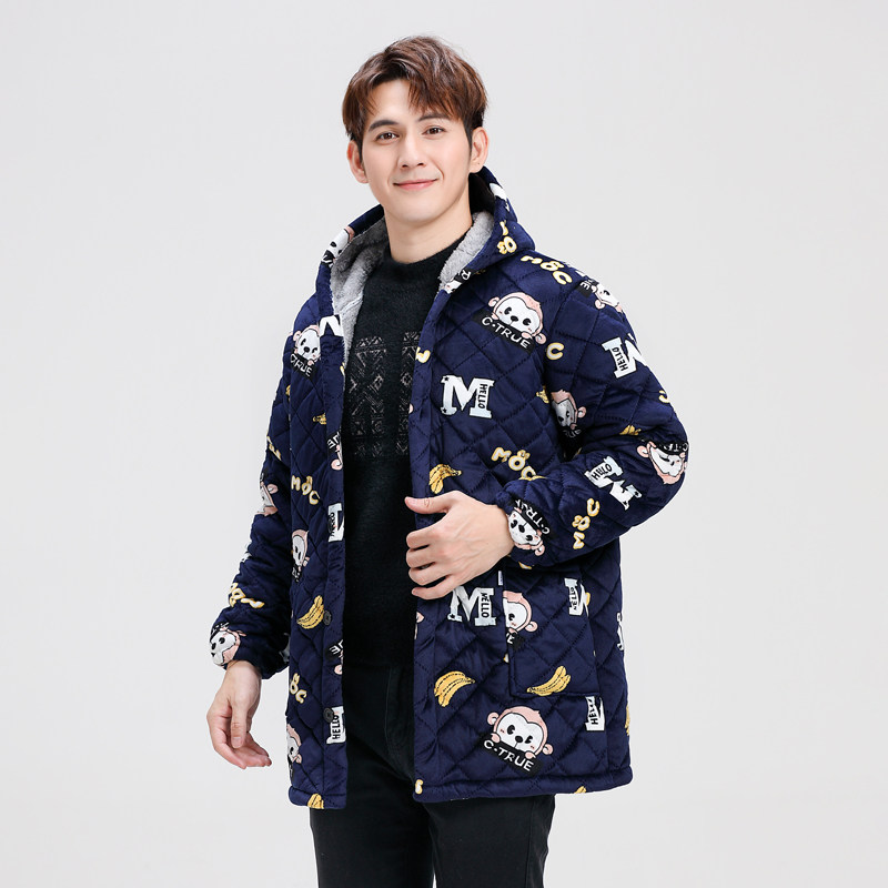 冬季加厚加绒男士罩衣加棉外棉衣三层加厚保暖工作服家居服围裙,家庭/个人清洁工具,围裙,淘宝优惠券,粉丝福利购,淘宝优惠卷