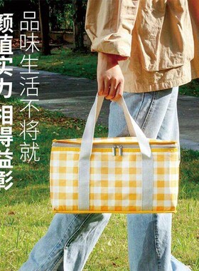 Picnic bag, outdoor camping picnic mat, excursion seat cushi