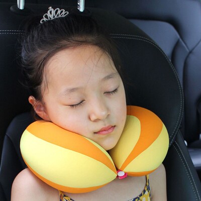 Pillow Kids Newbron Travel Neck Pillow U-Shape For Car Headr