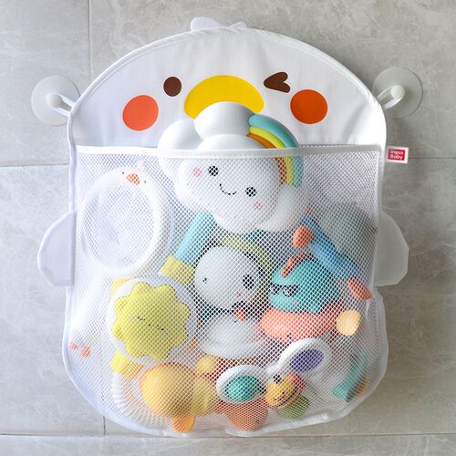 Baby Bath Toys Duck Mesh Net Toy Storage Bag Strong With Suc
