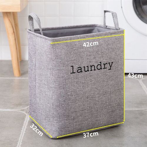 folding large size dirty clothes fabric basket laundry box
