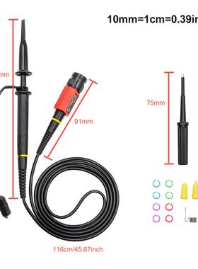 00:1示波1DFD器探头P4100100兆HZM耐压2KV高压探头探极/探棒/探针