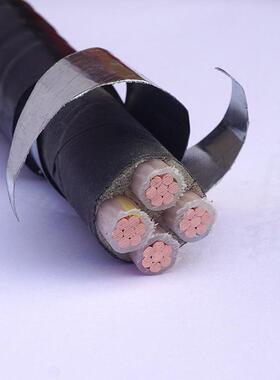 欣朋缘润国标YJV22540*3*25+116输配电阻燃绝钢带铠装芯铜电力电
