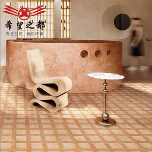 赤贫风复古格厅子瓷砖客餐厅咖啡工厂标装仿古墙砖0地砖60砖0x60m