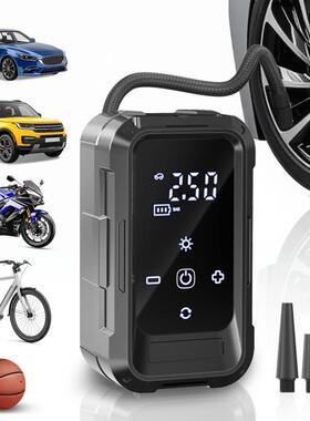 车轮载无气线充26759气泵便携式汽车用电动打筒轿气车胎加宝迷你