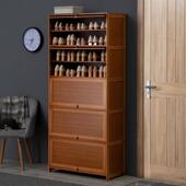 一体柜门外走廊用极窄入户 户柜鞋 家2213DMXG用门口柜容高款 立入式