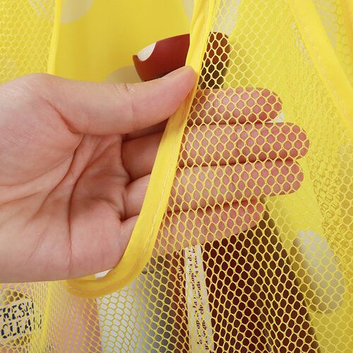 Baby Bath Toys Cute Duck Mesh Net Toy Storage Bag Strong Wit