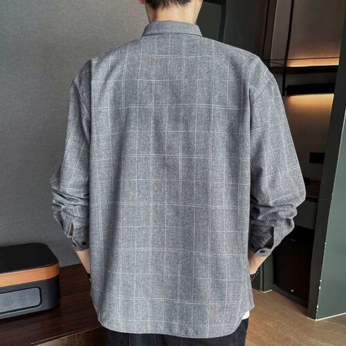 Shirt Mens Spring and Summer New Arrival Mens Long-Sleeved