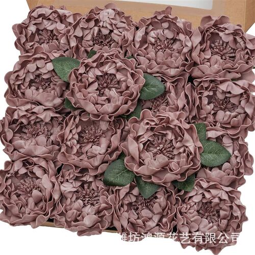 Same Style Of Peony Flower, Simulated Pe Foam Flower Peony F