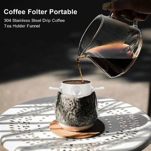 Pocket Collapsible Filter Durable Coffee Funnel Portable