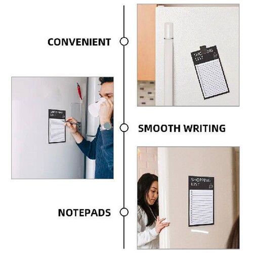 Magnetic Notepad Grocery List Pads Shopping Notepads Memo