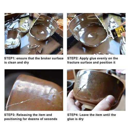 1-3 Pcs  Epoxy Resin Strong Glue Practical Plastic Wood Stro