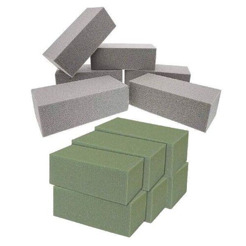 6Pack Green Floral Foam Brick Dry/Fresh Flower Mud DIY
