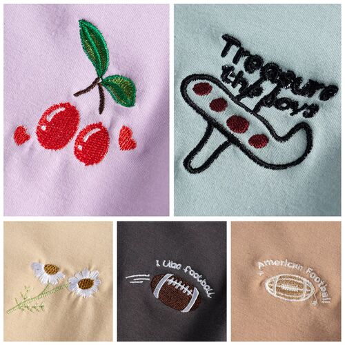 2023 Kids Daisy Clothes Sets Summer Casual Short Sleeve Embr