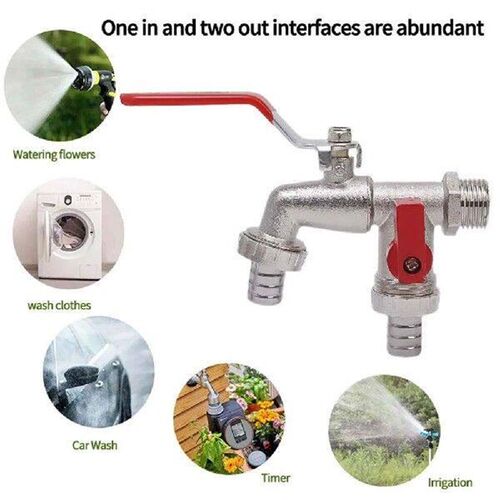 Garden Tools Water Faucet Water Splitter Tap Connecter