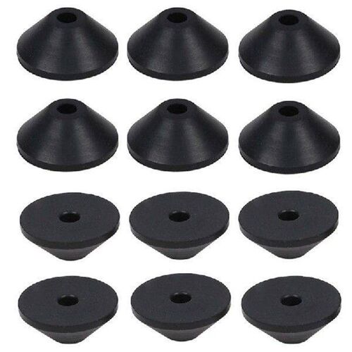 12Pcs Conical Toilet Rubber Washer Beveled Gasket Sealing
