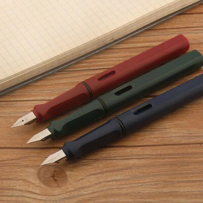 Posture Correction M20 Fountain Pen Plastic Frosted Blue Red