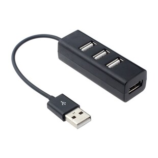 Mini USB 2.0 Hi Speed 4 Port Splitter Hub Adapter USB Hub F