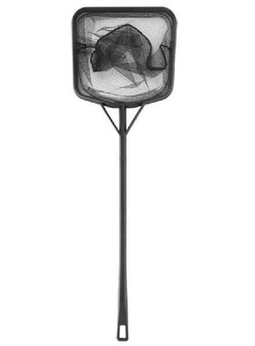 Functional Aquariums Square Fishing Net with Long Handle
