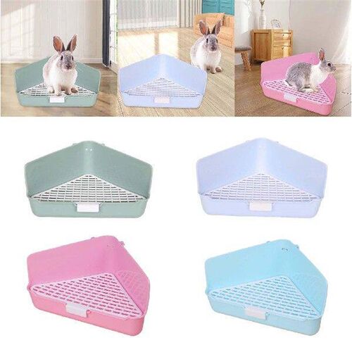 Pet Rabbit Indoor Training Mat with Snap Button Bedding