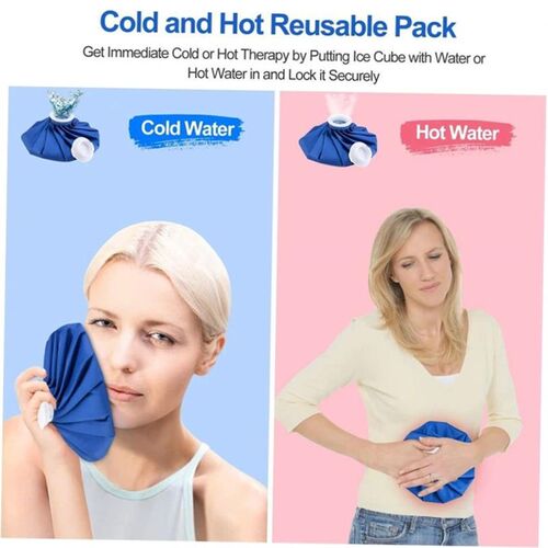 1Pcs Ice Bag Reusable Fixing Band Bandage Cold Pack Hot Wate