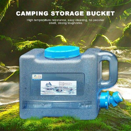 Camping Water Bucket Container Portable Driving Water Tank