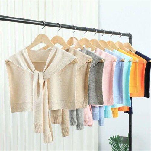 Korean Knitted Shawl Air-conditioned Room Female Blouse