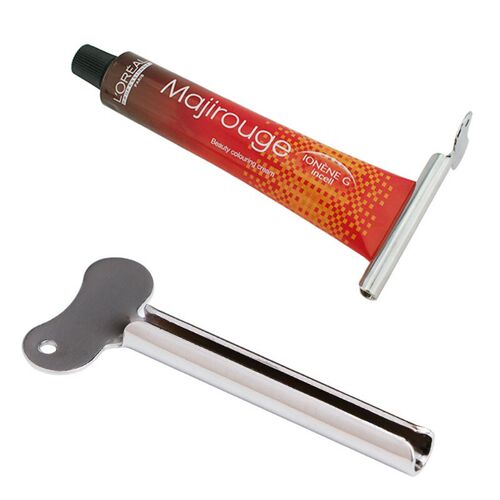 1pc Stainless Steel Toothpaste Squeezer Multifunctional Plas