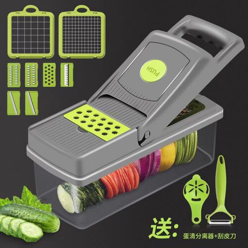 Kitchen多功切菜器日式省力厨房实用切菜工具快速省时料理帮手