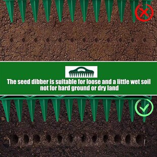 Soil Seeding Hole Puncher for Quick and Easy Vegetable Plant