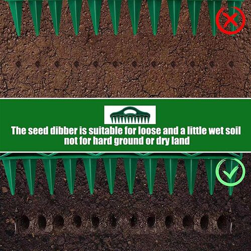 Soil Seeding Hole Puncher for Quick and Easy Vegetable Plant