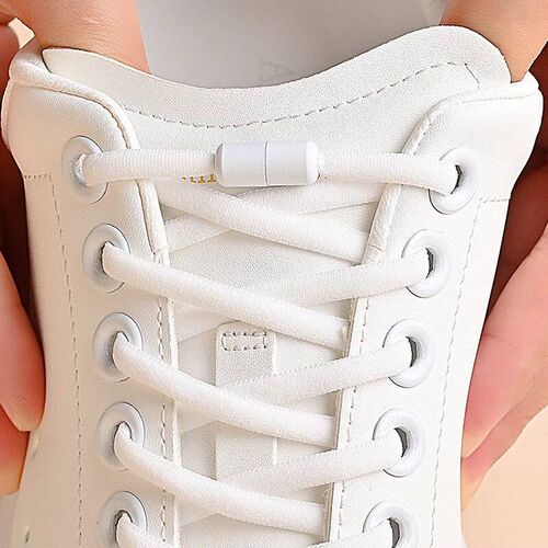Elatic No Tie Shoelace Semicircle Shoe Lace For Kid and Adul