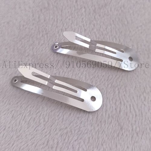 20PCS/Pack NEW Simple silver plated Hair Clips Girls Hairpin