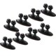 Clip Car Accessories 8pcs Ornament Line Dashboard Pendan set