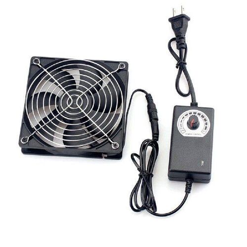 Cm Fan Cooling Chassis Stepless Speed Controller Adjustable